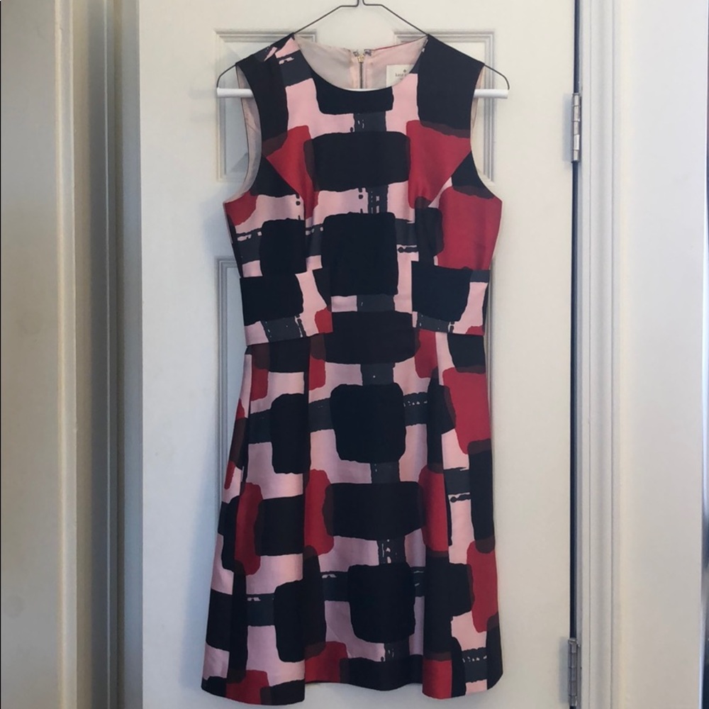 kate spade plaid mini dress size 2